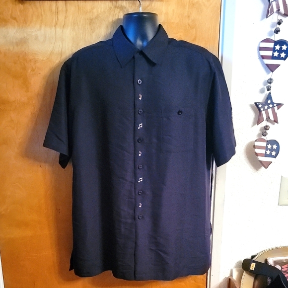 Weekenders Other - Catalina Jazz Festival Sax On The Beach Casual Button Down Shirt XL